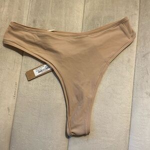 SKIMS (B18) Dipped Thongs Color Clay  Size XS Style PN-DTH-2027 New